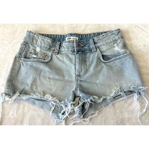 Zara Authentic Denim By TRF Jean Shorts Womens 28x2 Denim Cutoff Bootie Sexy